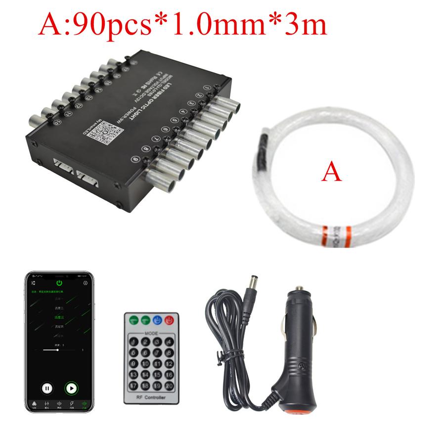 16W Dual Head Twinkle Meteor Starry Sky Lamp Roof Star Night Lamp App Rf Control