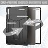 Гибридный чехол для Samsung Galaxy Tab S10 FE Plus 2025 13,1 дюйма SM-X620 SM-X626B со встроенной подставкой и слотом для стилуса, противоударный