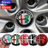 Наклейки-колпачки на диски колес автомобиля 60 мм/65 мм для Giulia Giulietta 159 156 MITO Stelvio 147 Sportiva Аксессуары