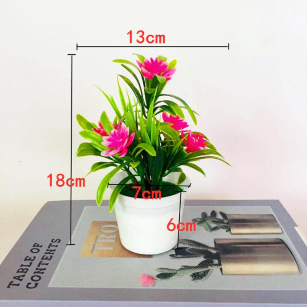 Miniascape Wedding Party Decortion with Pots Outdoor Decor Artificial Flower Fake False Plants