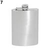 Stainless Steel Hip Liquor Whiskey Alcohol Flask Cap