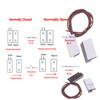24 AWG Прибл. 350 мм MC-38A Проводной Датчик двери/окна Магнитный выключатель NC/NO Выключатель-датчик Для домашней системы сигнализации Детектор Герконовый выключатель