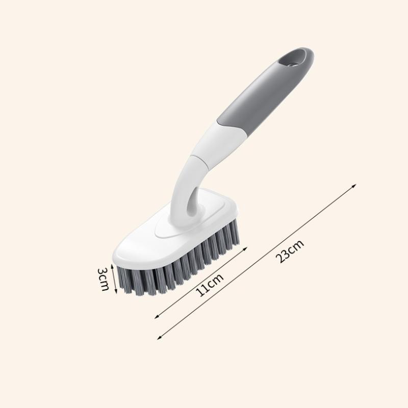 Телескопическая Длинная Ручка Щетка для Чистки Ванной Плитки Туалета Треугольная Щетка Многофункциональная Двойная Щетка Головка Щетка для Пола