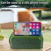 Portable FM Radio Solar Emergency Charging Radios Receiver Wireless Bluetooth Speaker with Flashlight Support TF Card U Disk