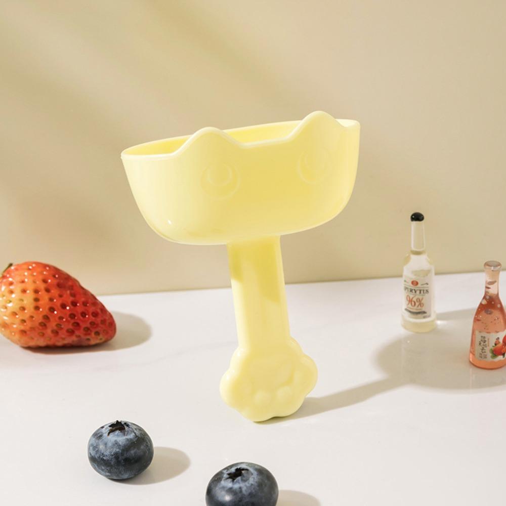 Drip Free Drip-Proof Popsicle Holder Anti-drip Tray Lightweight Ice Cream Bracket Cartoon Free Frozen Treats Rack Summer