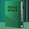 Планировщик расписания на 2025 год. Организация на месяц и неделю. Записная книжка с эластичной веревкой. Обложка из искусственной кожи. Планировщик.
