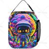Ланч-бокс Trippy Astronaut Art Gourmet для женщин, мужчин, взрослых, работы, пикника, походов, пляжа - водонепроницаемая изолированная внутренняя сумка