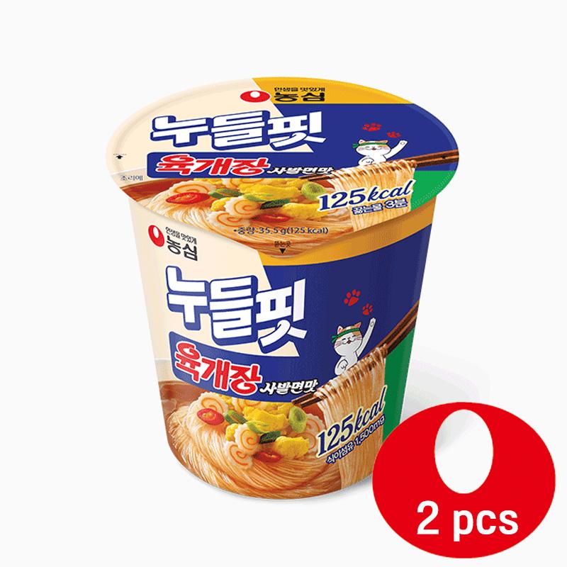 Nongshim Низкокалорийная лапша с 1500 мг пищевых волокон, 6 вкусов (12 вариантов)