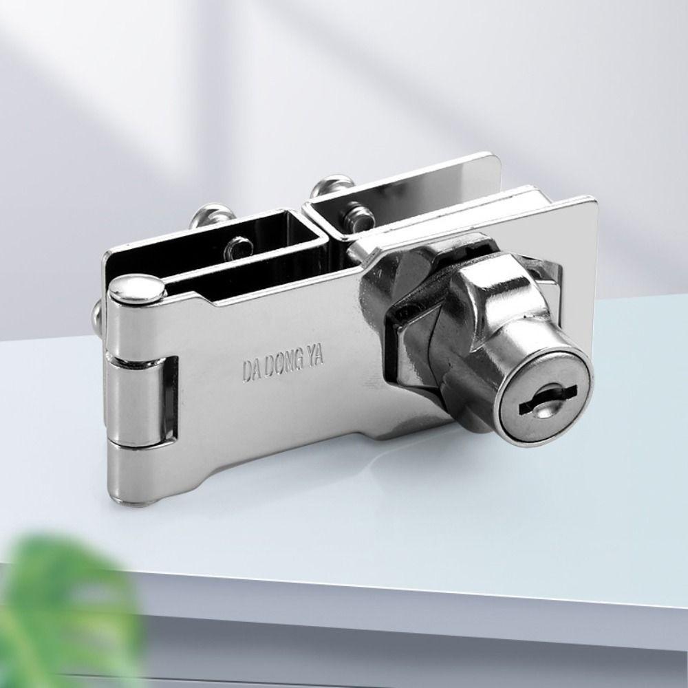 Zinc Alloy Glass Door Lock Security Lockset New Cabinet Display Lock Cabinet