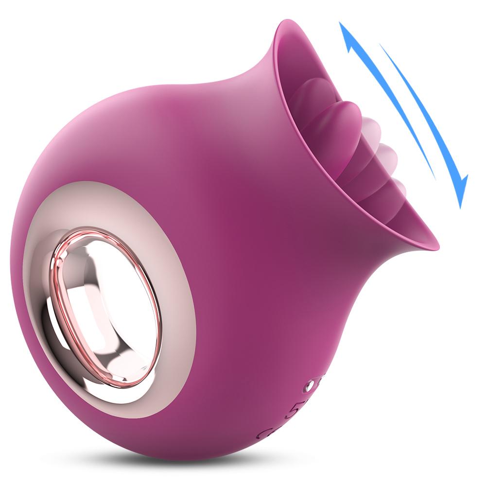 Tongue Sex Toys Female Masturbator Clitoris Oral Stimulator Nipple Licking Massager Vibrator Erotic Machine Sex Toy for Woman