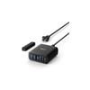 Зарядное устройство Anker (112 Вт, 6 портов, GaN) Черный MacBook Совместимый с PD ПК с Windows iPad iPhone Galaxy Смартфон Android Ноутбук Различные
