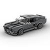 382 детали Новый MOC Модель автомобиля Городская трасса Мустанг Шелби GT500 Детские Образовательные Строительные Кубики Подарок