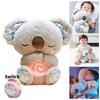 Plush Anxiety Relief Toys Cute Koala Breathing Musical Soothing Doll Toy Sleep
