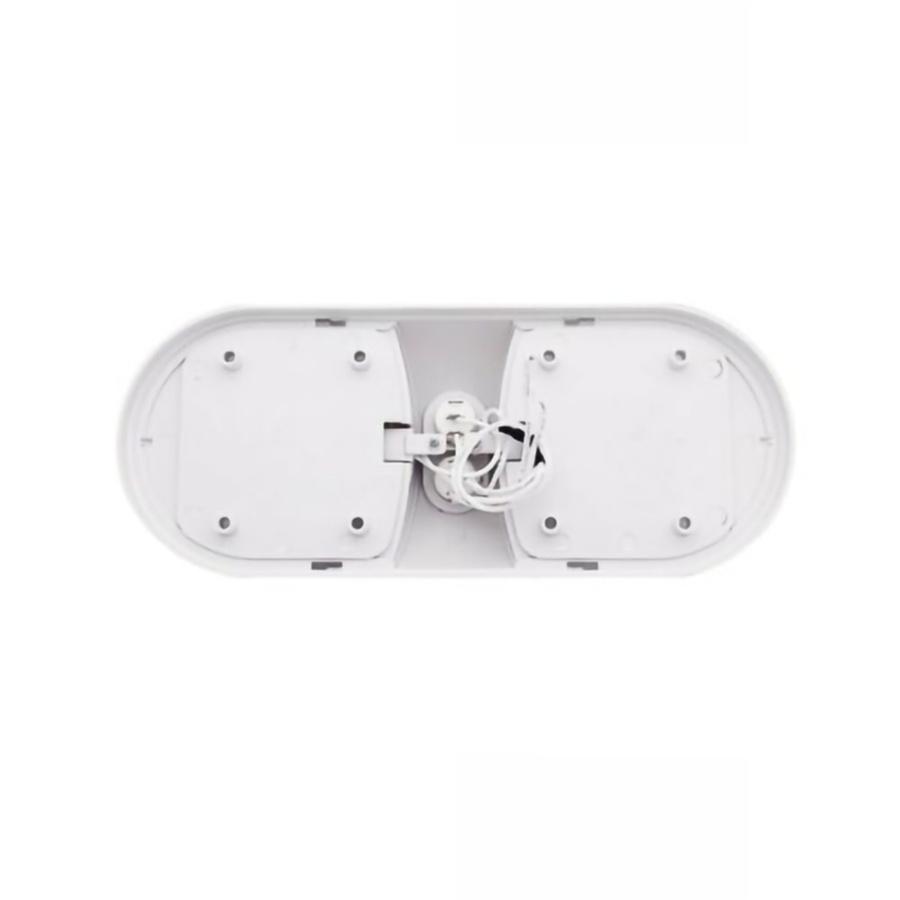 12V 48LED Автодом Кемпер Прицеп Потолочный Потолочный Светильник для Чтения Двойной Купол Белый