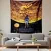 Solaris Movie Poster Tapestry Wall Hanging, Tarkovsky Sci-Fi Classic Art, Retro Wall Decor for Bedroom Living Room Dorm