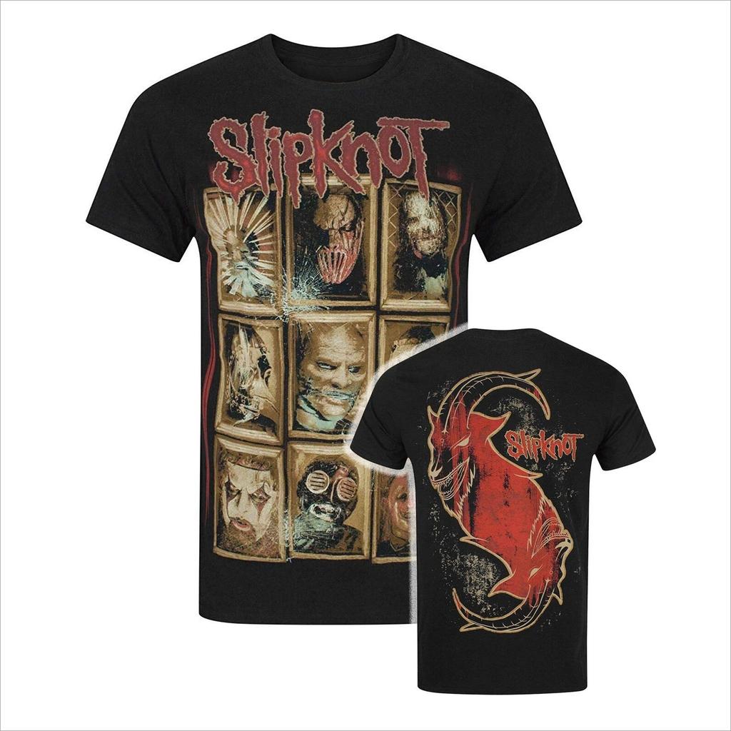 Slipknot метал-группа ретро 3D мужская и женская футболка уличная Харадзюку американская с коротким рукавом круглый вырез летняя мужская одежда