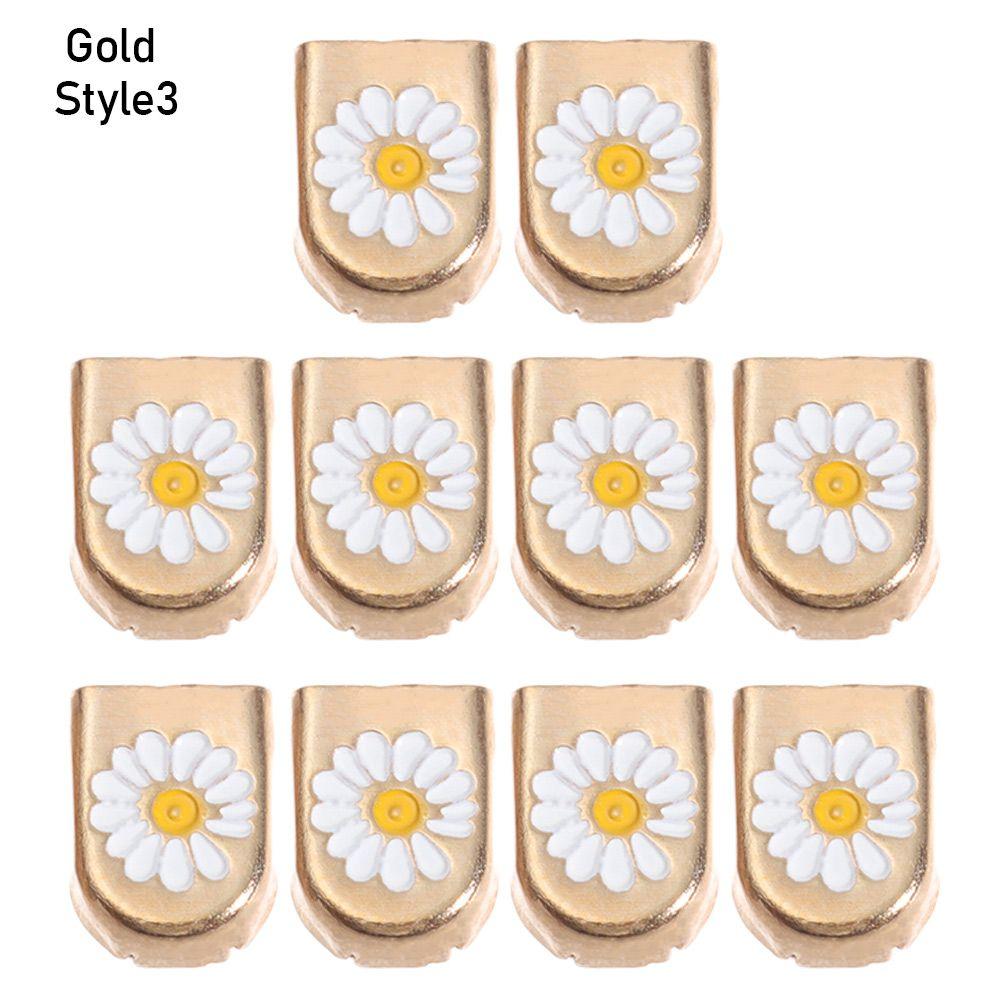 10pcs Metal Shoelaces Tips Head No Tie Shoelaces Metal Lace Lock DIY Sneaker Kits Metal Lace Buckle Shoelaces Accessories