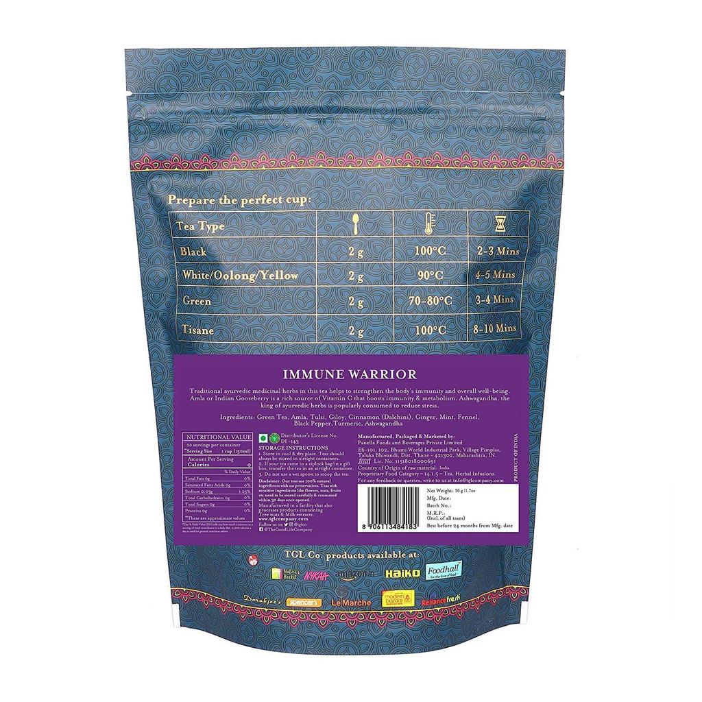 Tea To Strengthen the Immune System (50 G), Immune Warrior Tea, TGL Co.