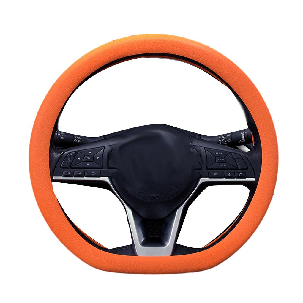 Чехол на руль автомобиля, универсальный силиконовый чехол на ручку автомобиля, силиконовый защитный чехол, тюнинг своими руками, аксессуары для интерьера