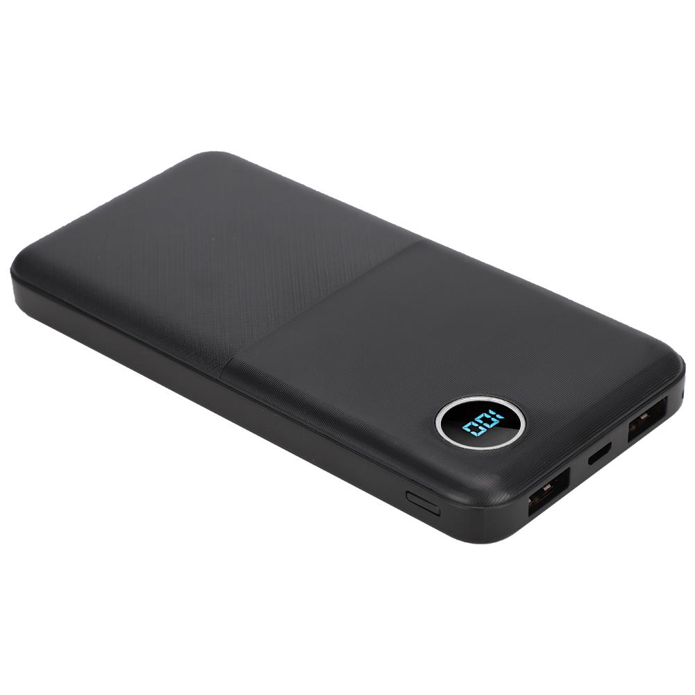 Мобильный Power Bank 10000 мАч с интерфейсом Type-C и цифровым дисплеем, быстрая зарядка