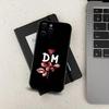 Чехол для телефона Rock-группы Depeche Mode Для Apple iPhone 15,14,13,12,11,Pro,X,XS,Max,XR,Plus,Mini Мягкий Черный Чехол