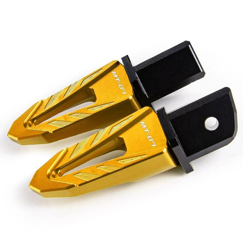 Для Yamaha MT07 MT-07 MT 07 FZ07 2014-2022 2023 мотоцикла задние ступеньки пассажирские ступеньки аксессуары высокого качества