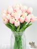 12 шт. настоящие на ощупь искусственные тюльпаны, искусственные тюльпаны, цветы для украшения, искусственные тюльпаны, цветочные композиции, искусственные тюльпаны, декор для стола, домашний декор