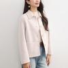 Fanzhen Women's 100% Wool Short Coat