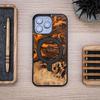 Bewood Unique case for iPhone 16 Pro Max - Orange with MagSafe