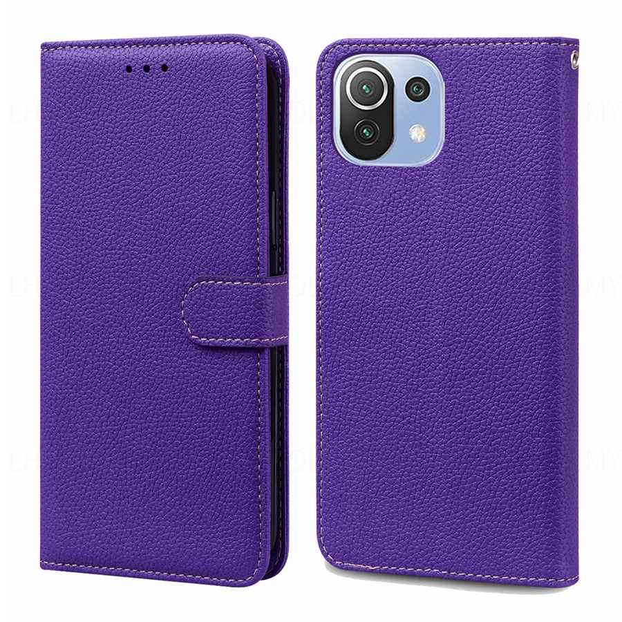Кожаный чехол-книжка с текстурой личи для Xiaomi 14T 17 Poco F8 X8 C85 M6 X7 M7 F7 Ultra C75 Redmi 15 15C Note 14 Pro 5G Plus 14S 14C A5 Кошелек Чехол для телефона