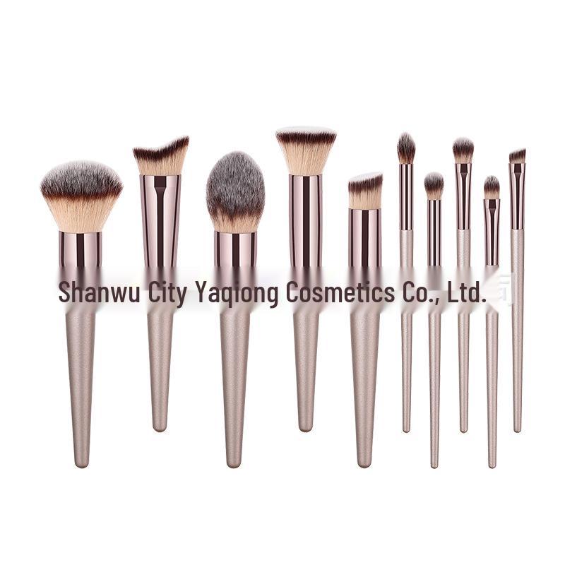 33-Piece Soft Makeup Brush & Beauty Sponge Set - Includes Eyeshadow & Foundation Brushes