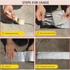 Aluminum Foil Tape, Butyl Waterproof Tape, Super Fixed Repair Wall Cracks Easy To Use