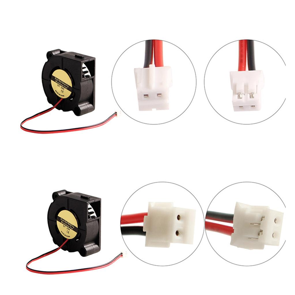 Для Neptune 3/4 Hotend Cooling Fan 4010 Двойной подшипниковый бесщеточный вентилятор 4010/4015/3010 Охлаждающий вентилятор для 3D-принтера Neptune 3/4