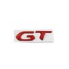 Suitable for Kia GT Car 3D Metal Letter Logo Badge Decal Sticker Car Car Trunk Letter Badge Styling Sticker ajh265