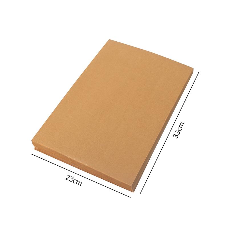 100 шт. Пергаментная бумага для выпечки, листы, антипригарная, предварительно нарезанная, пергамент для выпечки, не скручивается, не горит, вощеная бумага JT70