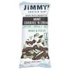 JiMMY! Infused Bar, Protein Bar, Mint Cookies 'N Cream, 4 Individual Bars, 58 G (2.05 Oz) Each