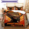 3pcs Custom Name Era Ancient Empowerment Bedding Set Printed Bedding Set Duvet Cover Closure Includes 1 Duvet Cover & 2 Pillowcases Bedroom Decor