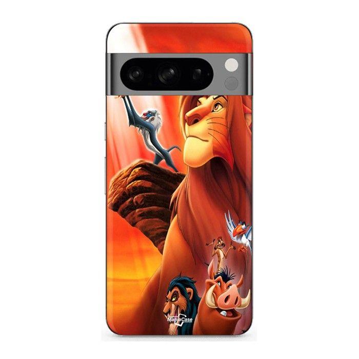 Coque pour Google Pixel 8 Pro le roi lion film Disney Simba Nala Mufasa