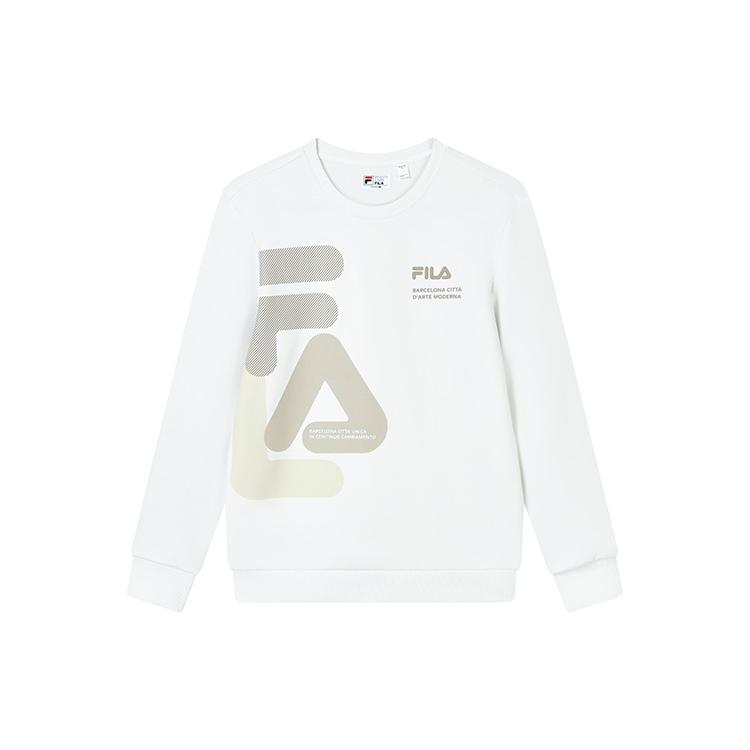 Fila Толстовка мужская Облачно-белая F11M319214F-WT