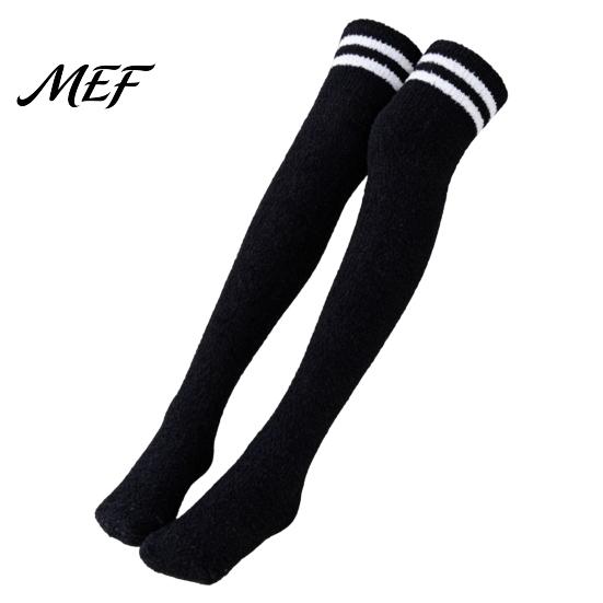 High Elastic Leg Warmers 1 Pair Women Thigh Socks for Winter, Thickened Coral Fleece Warmer Long Stockings, Fluffy Warm Over Knee Boot Girls Winter