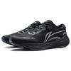 Li Ning Wu Shi Lite V2 Lightweight High Resilience Shock Absorption Non-Slip Wear-Resistant Low-Top Running Shoes Women Sneaker Black ARST054-6