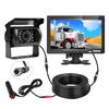 TYJUN Rear Camera Monitor Set, 7 Inch Back Monitor + CCD Lens, 18 LED