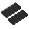 10PCS Sewing Elastic Thread Waterproof Wear Resistant Soft Nylon Black Elastic Thread for DIY Embroidery Quilting and