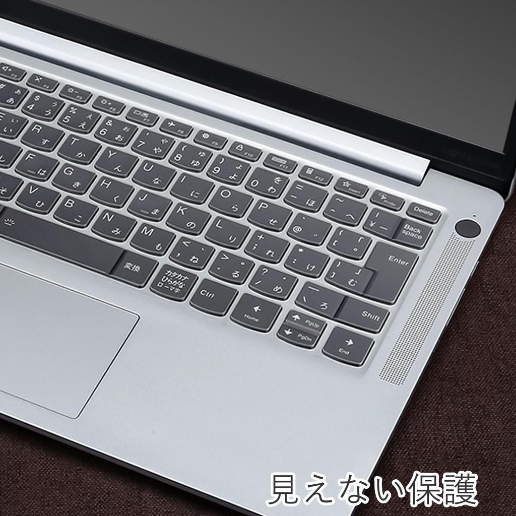 Защитная пленка для клавиатуры NEC LAVIE Direct N14 Slim N145C N144C, эксклюзивная, из высокопрозрачного ТПУ-материала, 2023~2024 14" (N1455/HAL