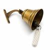 Handmade  Brass Wall Bell: Nautical Farmhouse Decor (Personalized Engraved)