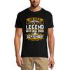 Men's T-Shirt Never Underestimate a Legend Who Was Born In September - Birthday Gift Tee Shirt