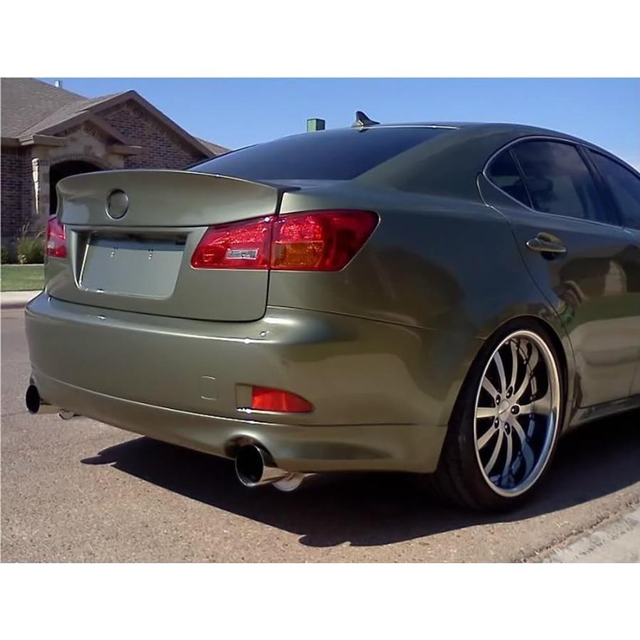 Спойлер на багажник, совместимый с Lexus IS250 IS350 ISF 2006-2013 годов выпуска, стиль IK, неокрашенный АБС-пластик, задний спойлер на крышку багажника для улучшения А