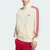 Men's Adidas Originals Firebird Jackets Men's Warm Vanilla/Victory Red Stand Collar Thin