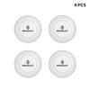 1/2/4Pcs Luminous Car Door Shockproof Pads Anti-collision Pad For Renault Fluence Scenic Duster Logan Koleos Kadjar Accessories S444