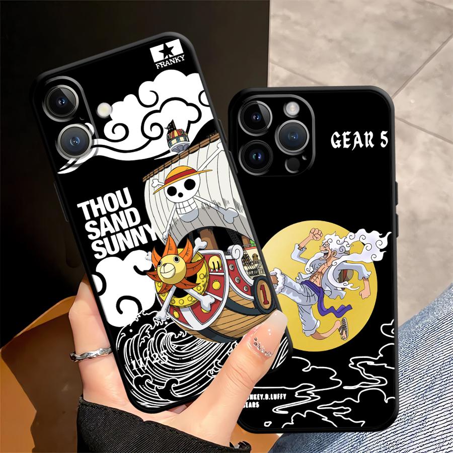 Soft Back Phone Cover Case for iPhone 18 17 16 Pro Max 13 Mini SE 12 X XS XR 14 17Air 7 8 15 Plus 11 Anime Characters